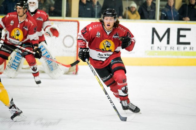 Photo hockey match Chamonix  - Strasbourg  le 06/03/2018