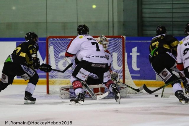 Photo hockey match Rouen - Amiens  le 10/03/2018