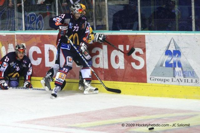 Photo hockey match Grenoble  - Strasbourg  le 04/03/2009