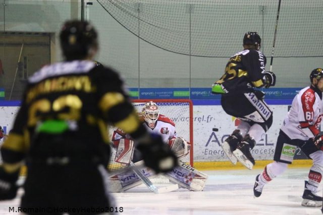 Photo hockey match Rouen - Amiens  le 16/03/2018