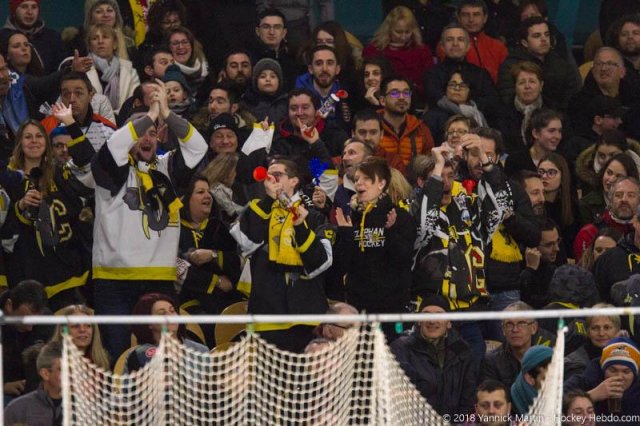 Photo hockey match Clermont-Ferrand - Chambéry le 17/03/2018