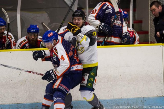 Photo hockey match Clermont-Ferrand - Chambéry le 17/03/2018