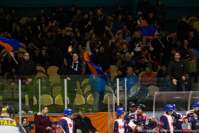 Photo hockey match Clermont-Ferrand - Chambéry le 17/03/2018