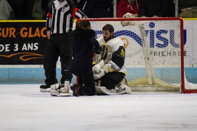 Photo hockey match Clermont-Ferrand - Chambéry le 17/03/2018