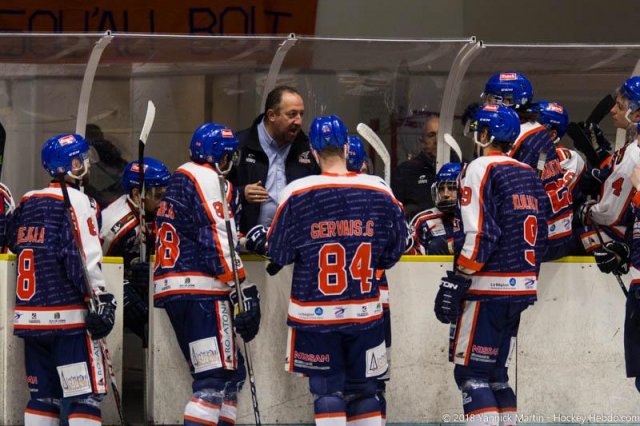Photo hockey match Clermont-Ferrand - Chambéry le 17/03/2018