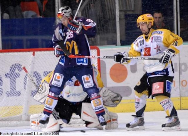 Photo hockey match Grenoble  - Strasbourg  le 04/03/2009