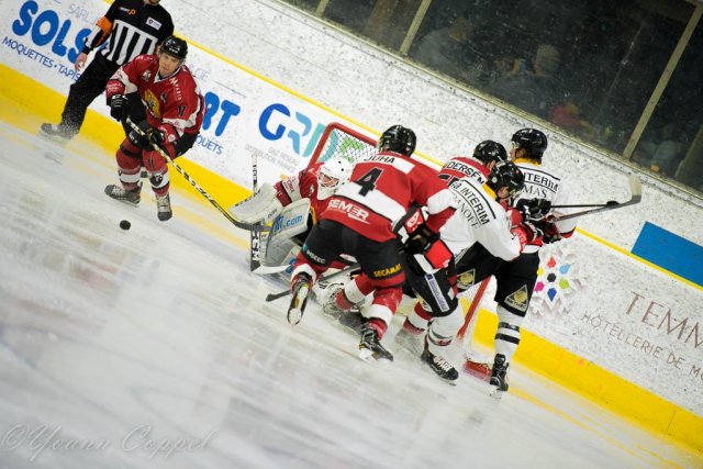 Photo hockey match Chamonix  - Nice le 23/03/2018