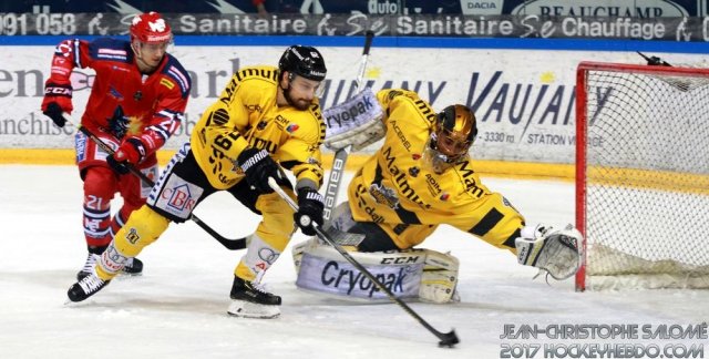 Photo hockey match Grenoble  - Rouen le 24/03/2018
