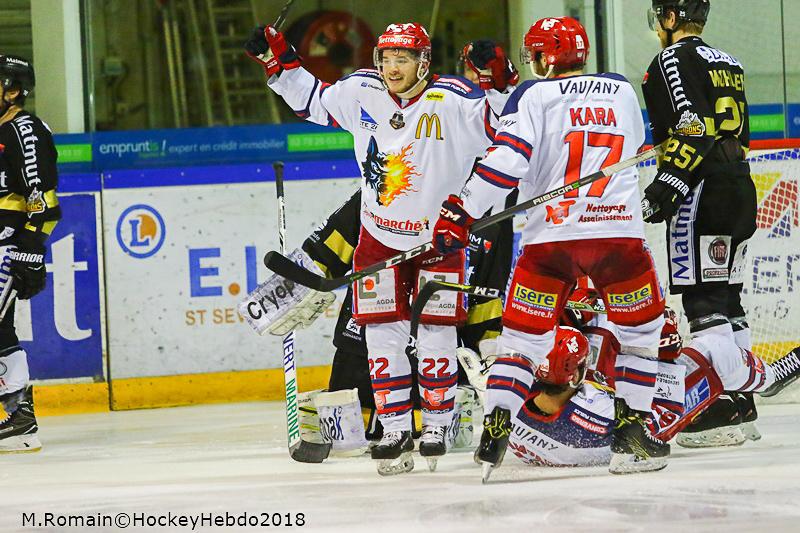 Rouen 4 - 3 Grenoble 