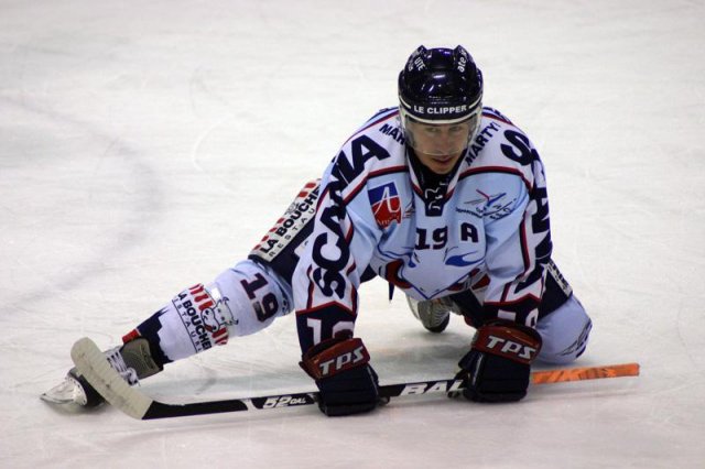 Photo hockey match Amiens  - Angers  le 06/03/2009
