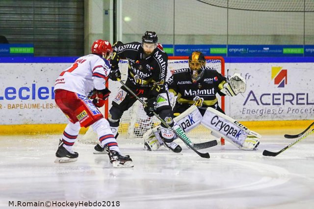 Photo hockey match Rouen - Grenoble  le 27/03/2018