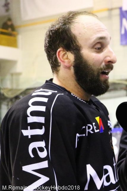 Photo hockey match Rouen - Grenoble  le 27/03/2018