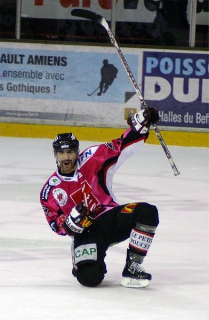Photo hockey match Amiens  - Angers  le 06/03/2009