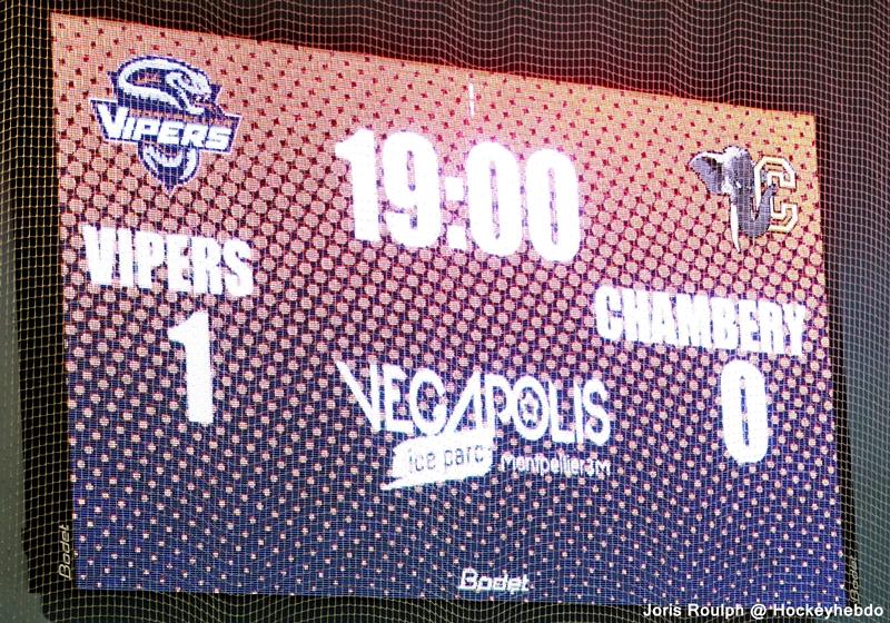 Montpellier  3 - 2 Chambéry