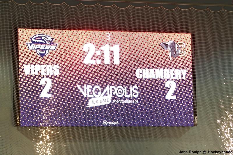 Montpellier  3 - 2 Chambéry