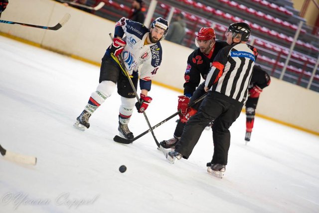 Photo hockey match Asnières - Caen II le 15/04/2018