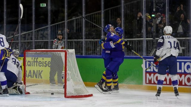 Photo hockey match Sweden - France le 07/05/2018