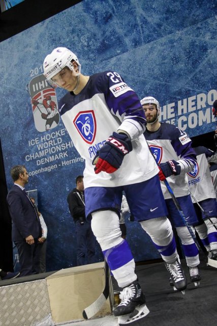 Photo hockey match Sweden - France le 07/05/2018