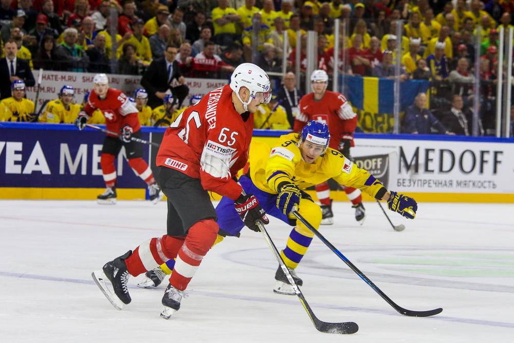 Switzerland 3 - 5 Sweden
