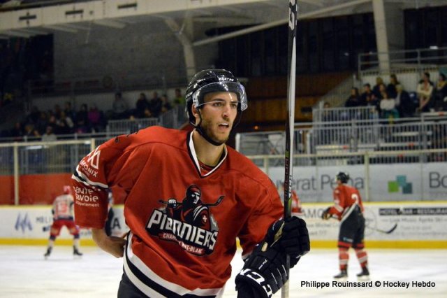 Photo hockey match Chamonix  - Grenoble  le 14/08/2018