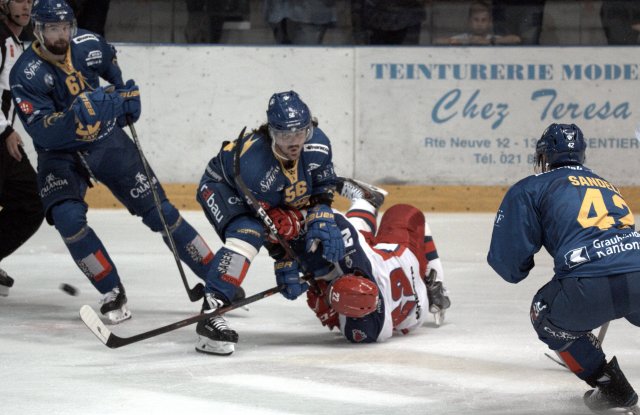 Photo hockey match Moscou - Davos le 15/08/2018