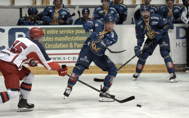 Photo hockey match Moscou - Davos le 15/08/2018