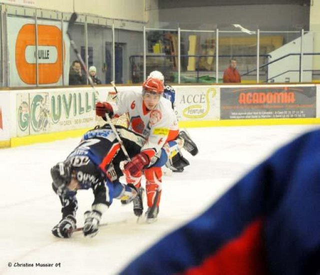 Photo hockey match Caen  - Valence le 07/03/2009