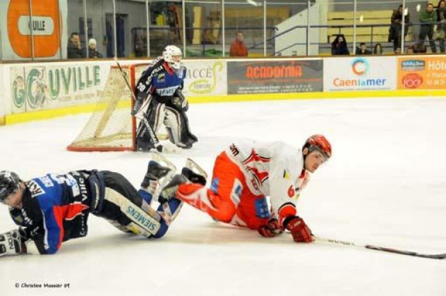 Photo hockey match Caen  - Valence le 07/03/2009
