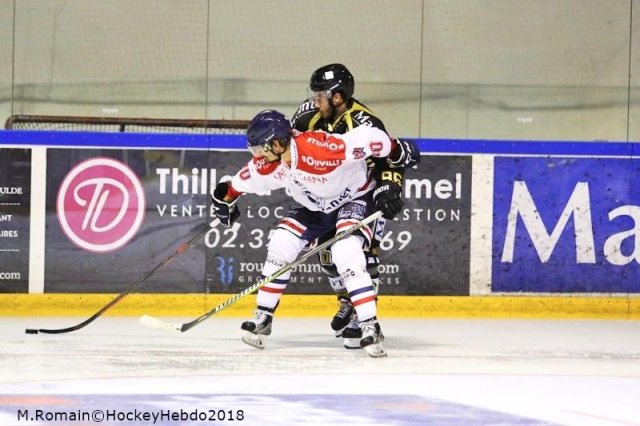 Photo hockey match Rouen - Caen  le 23/08/2018