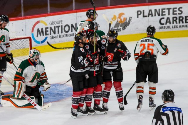 Photo hockey reportage Amiens - 3 rivières : Retour en images