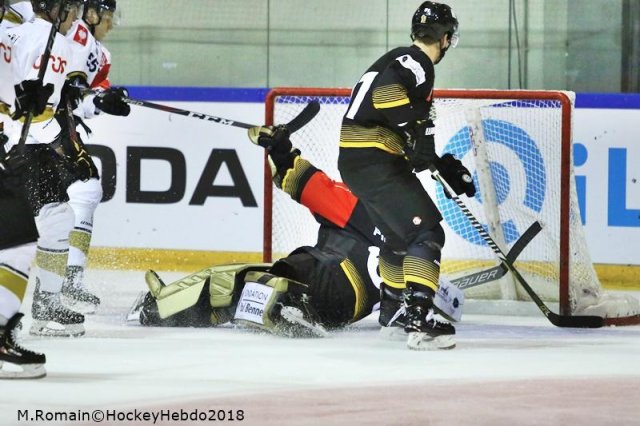 Photo hockey match Rouen - Oulu le 07/09/2018