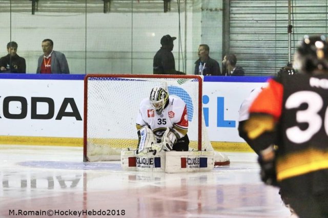 Photo hockey match Rouen - Oulu le 07/09/2018
