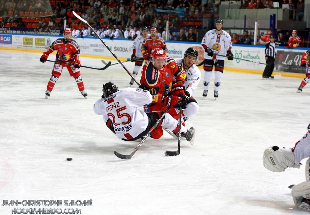 Grenoble  5 - 4 Chamonix 