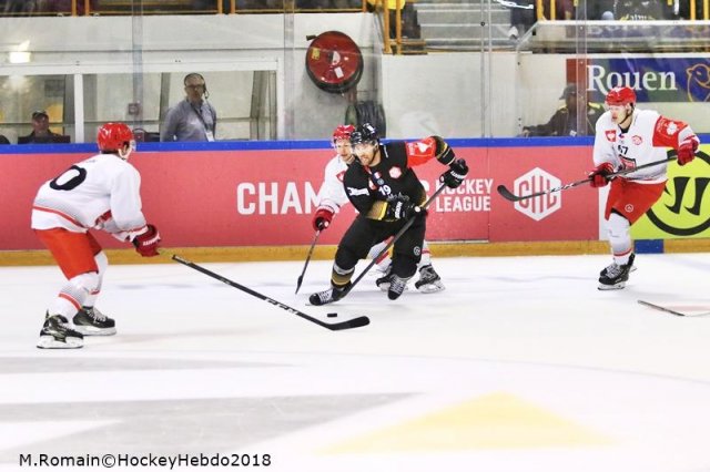 Photo hockey match Rouen - Mountfield le 09/09/2018