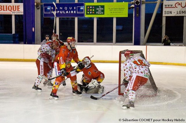 Photo hockey reportage D3 : PO - Orléans vs Anglet