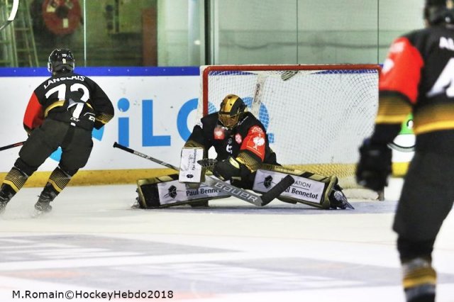 Photo hockey match Rouen - Mountfield le 09/09/2018