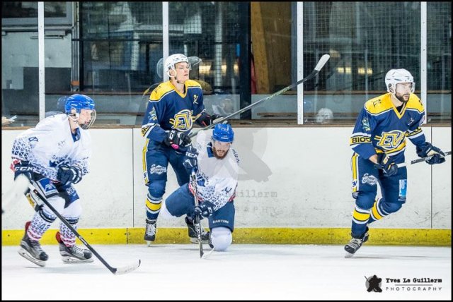 Photo hockey match Evry / Viry - Paris (FV) le 08/09/2018