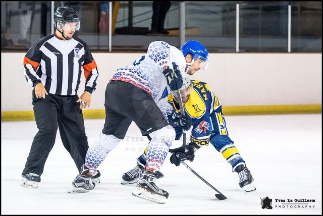 Photo hockey match Evry / Viry - Paris (FV) le 08/09/2018