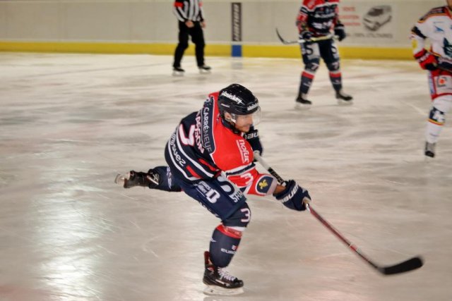 Photo hockey match Angers  - Grenoble  le 14/09/2018