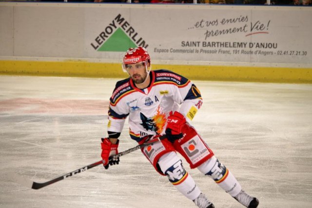 Photo hockey match Angers  - Grenoble  le 14/09/2018