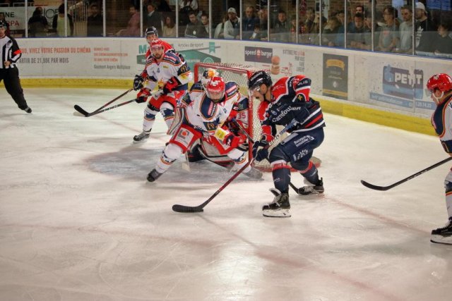 Photo hockey match Angers  - Grenoble  le 14/09/2018