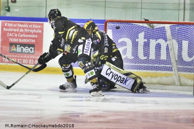 Photo hockey match Rouen - Gap  le 14/09/2018