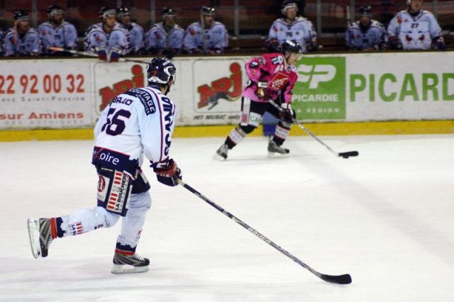 Photo hockey match Amiens  - Angers  le 07/03/2009