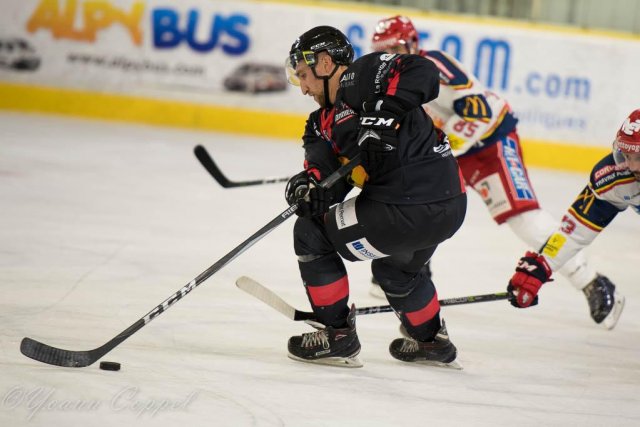 Photo hockey match Chamonix  - Grenoble  le 21/09/2018