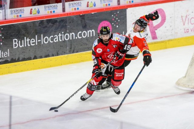 Photo hockey match Amiens  - Nice le 21/09/2018