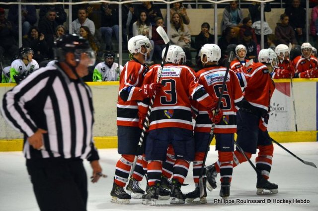Photo hockey match Dijon  - Epinal  le 22/09/2018