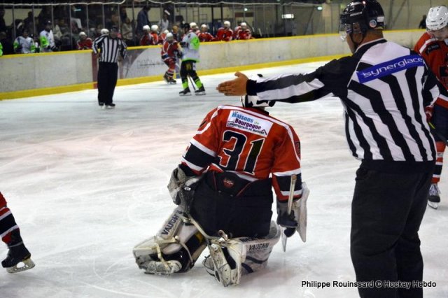 Photo hockey match Dijon  - Epinal  le 22/09/2018
