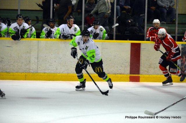 Photo hockey match Dijon  - Epinal  le 22/09/2018