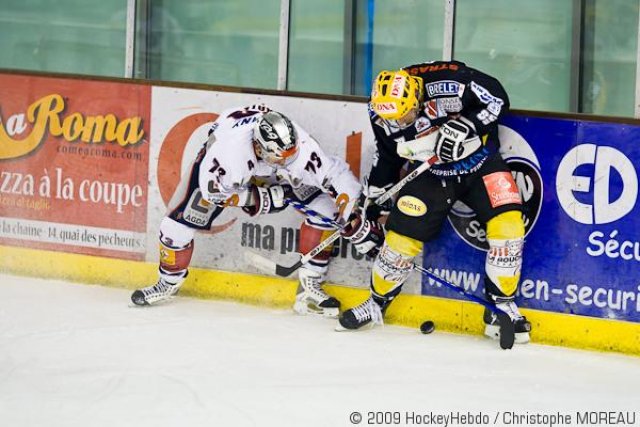 Photo hockey match Strasbourg  - Grenoble  le 07/03/2009