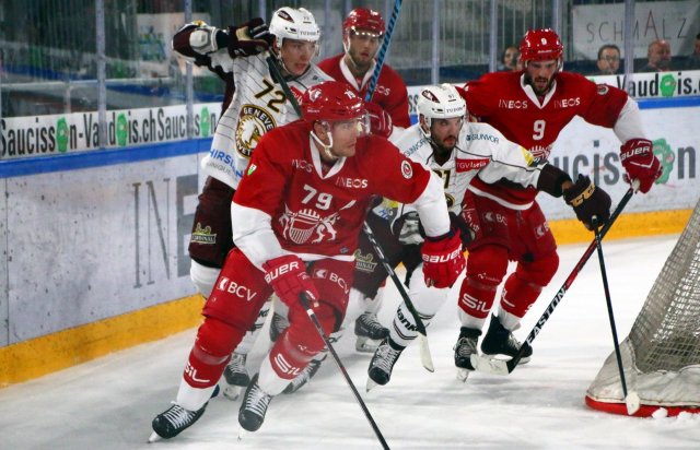 Photo hockey match Lausanne - Genève le 25/09/2018